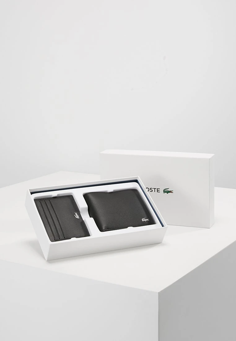 Lacoste BILLFOLD COIN BOX SET - Geldbörse - Black 3 Lacoste BILLFOLD COIN BOX SET - Geldbörse - Black