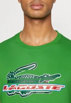 Lacoste Sport LOGO CROC - T-Shirt Print - Vert 13 Lacoste Sport LOGO CROC - T-Shirt Print - Vert -Lacoste 921644256b7d4f3ab211d9b67a527343
