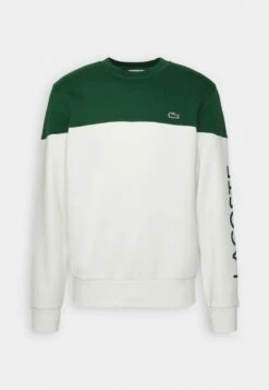 Lacoste Sweatshirt - Vert/blanc -Lacoste 9291fc43ad3840c8b5f0baaabc66e5af