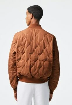 Lacoste Bomberjacke - Bleu Marine Marron Clair -Lacoste 94adcc9f8d5e427798e0043f6eeffa96