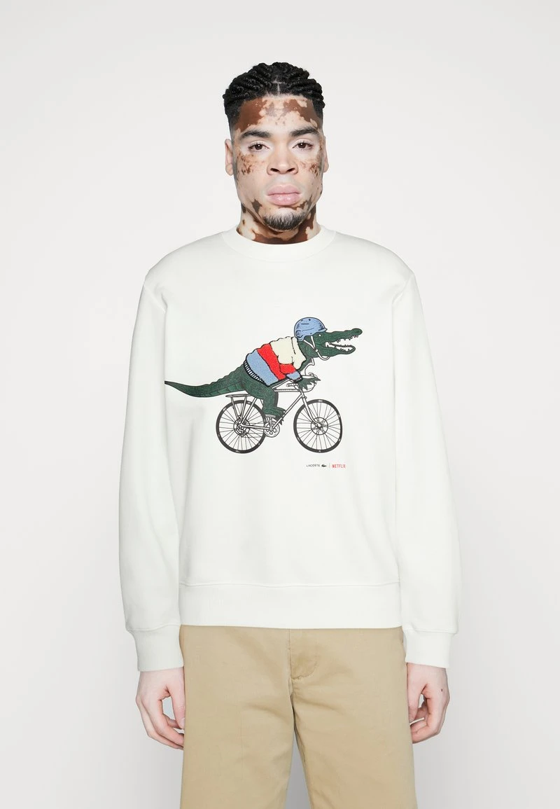 LACOSTE X NETFLIX - Sweatshirt - Flour 3 LACOSTE X NETFLIX - Sweatshirt - Flour