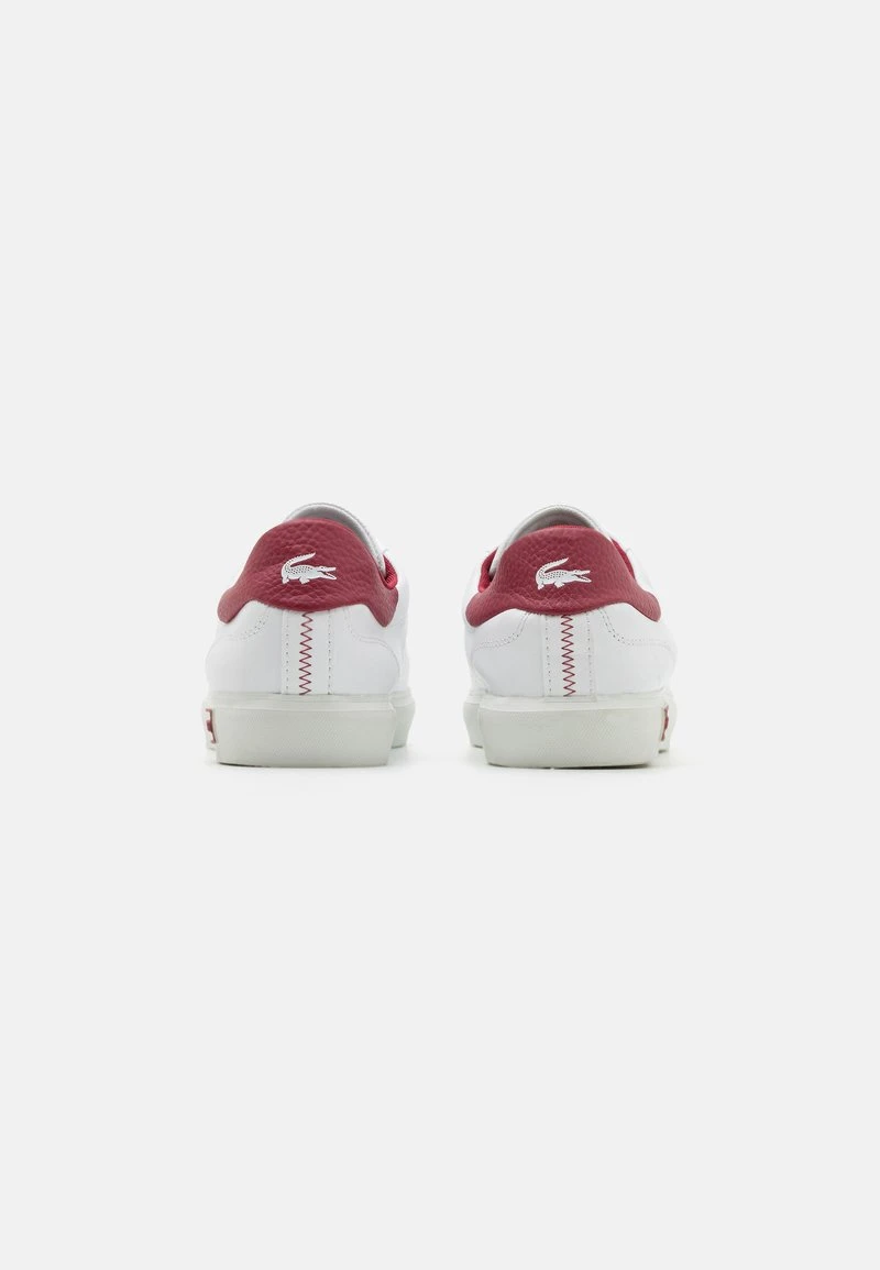 Lacoste POWERCOURT 2.0 - Sneaker Low - White/red 5 Lacoste POWERCOURT 2.0 - Sneaker Low - White/red – Bild 3