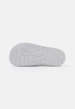 Lacoste CROCO - Pantolette Flach - White/dark Green -Lacoste a0815cfb13d249c6925cd8284a3143d2