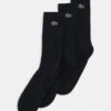 Lacoste 3 PACK - Socken - Black -Lacoste a2c0519b53e74b63b4ba0e30111364b7