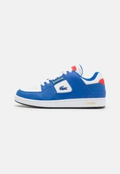 Lacoste COURT CAGE - Sneaker Low - White/dark Blue