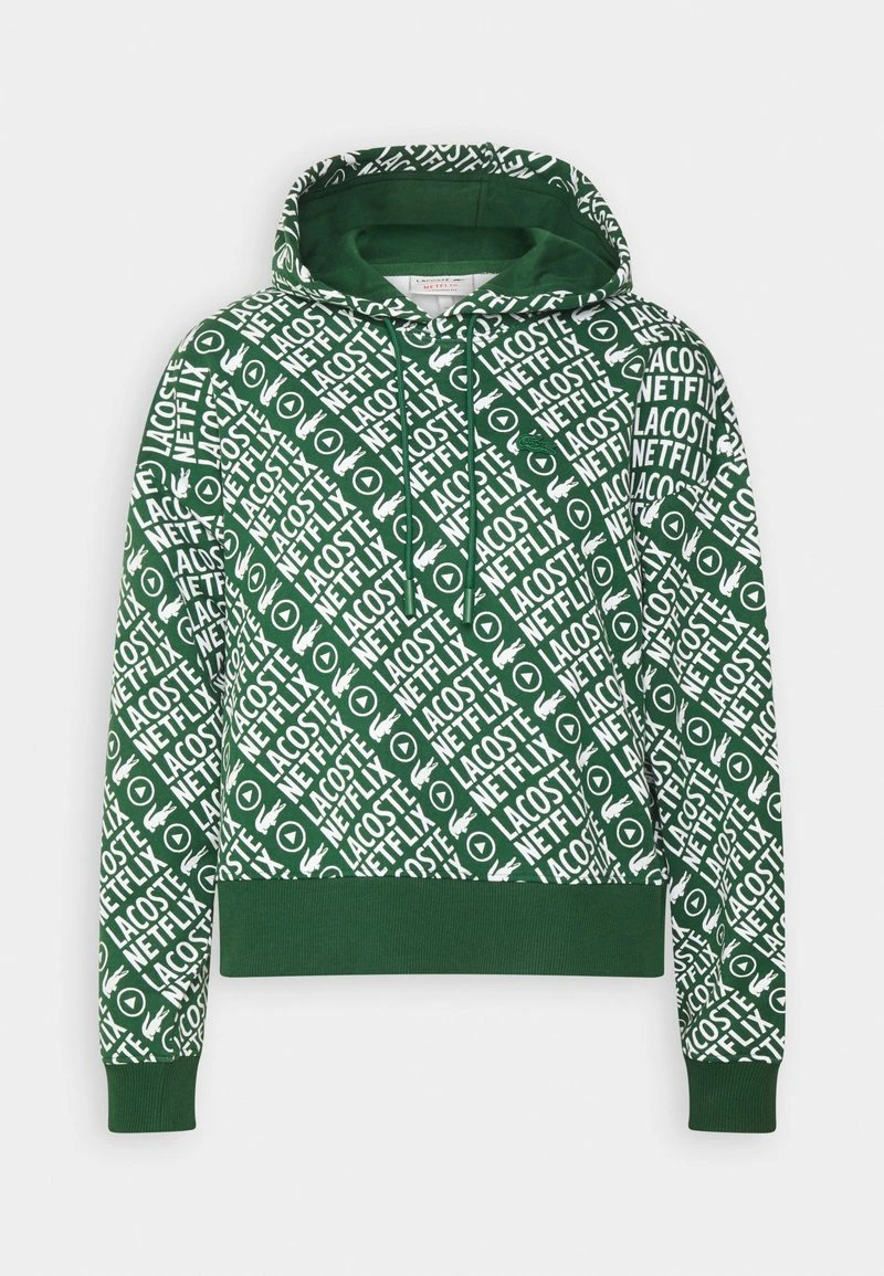 LACOSTE X NETFLIX - Kapuzenpullover - Green/white 6 LACOSTE X NETFLIX - Kapuzenpullover - Green/white – Bild 4