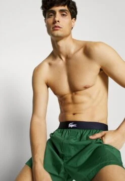 Lacoste 3 PACK - Boxershorts - Marine/vert -Lacoste ac6d67ad77c4406b833bcc934467c30b