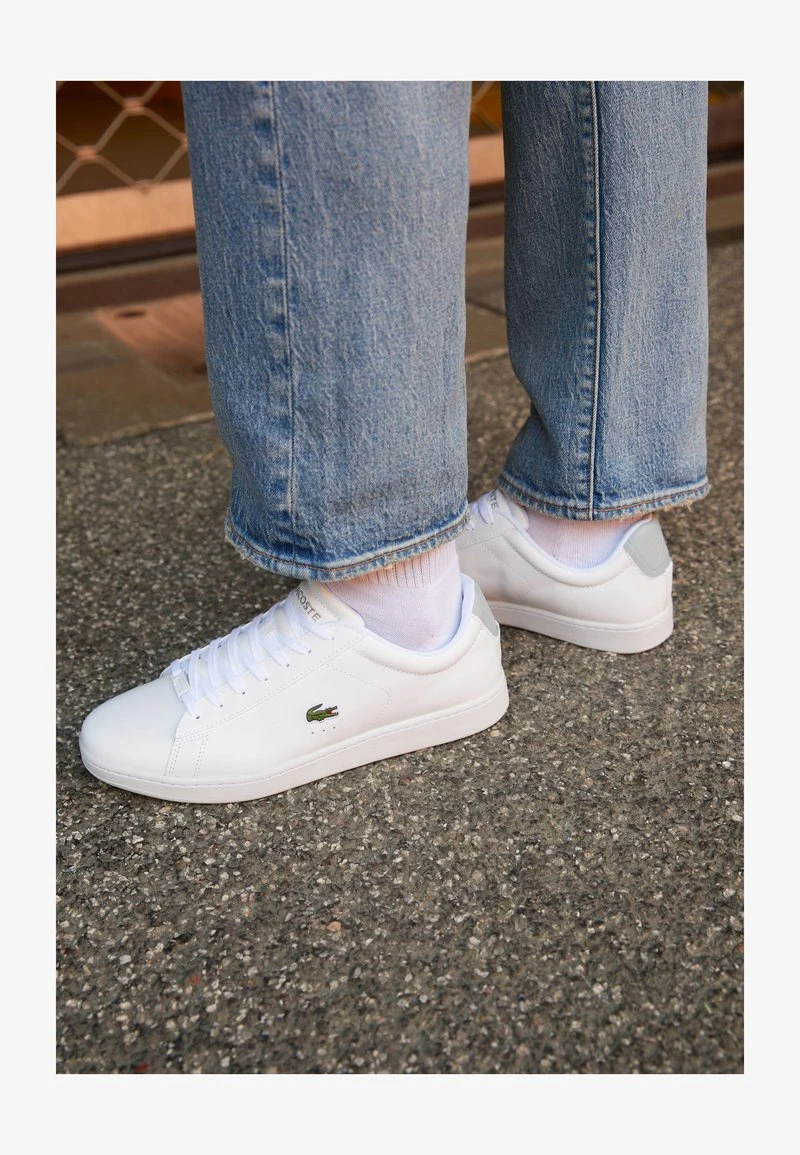 Lacoste CARNABY EVO - Sneaker Low - White/grey 5 Lacoste CARNABY EVO - Sneaker Low - White/grey – Bild 3