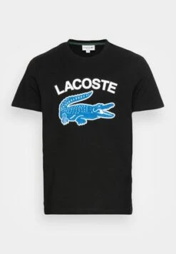 Lacoste T-Shirt Print - Black 13 Lacoste T-Shirt Print - Black -Lacoste aeea6dbe67f34ba69dda821a74fbc77e 2