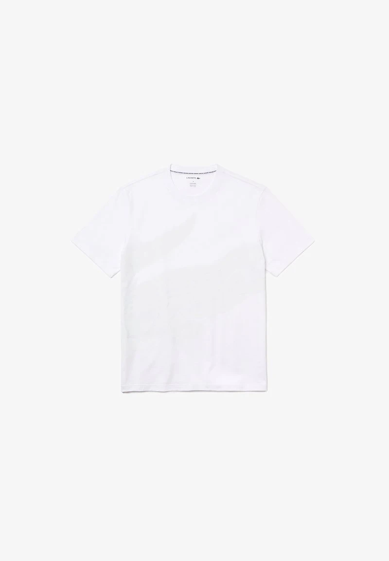 Lacoste Nachtwäsche Shirt - Blanc 7 Lacoste Nachtwäsche Shirt - Blanc – Bild 5