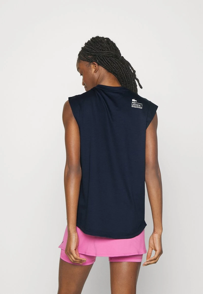 Lacoste Sport TANK ACTIVE - T-Shirt Print - Bleu Marine 5 Lacoste Sport TANK ACTIVE - T-Shirt Print - Bleu Marine – Bild 3