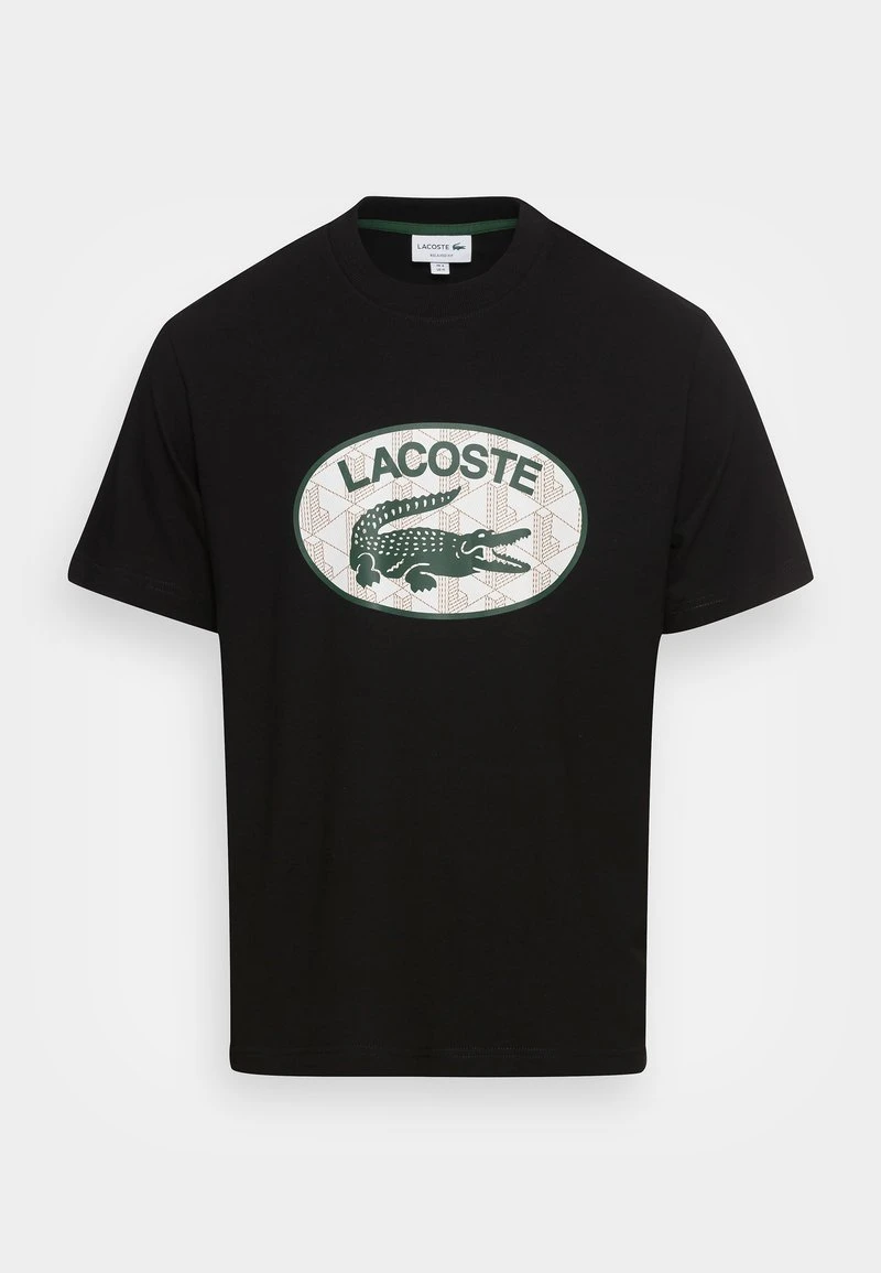 Lacoste T-Shirt Print - Black 3 Lacoste T-Shirt Print - Black