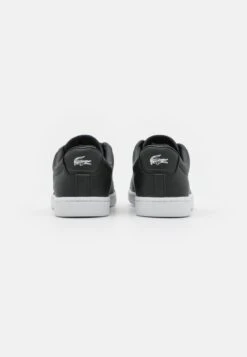 Lacoste CARNABY EVO - Sneaker Low - Black/silver -Lacoste b5191c6825b44a2ead9ad286cfeca005