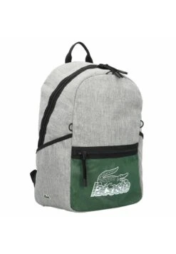 Lacoste NEOCROC SEASONAL - Tagesrucksack - Gris Chine Vert Noir -Lacoste b53ad869d34141ab90e1ee521fecbf81