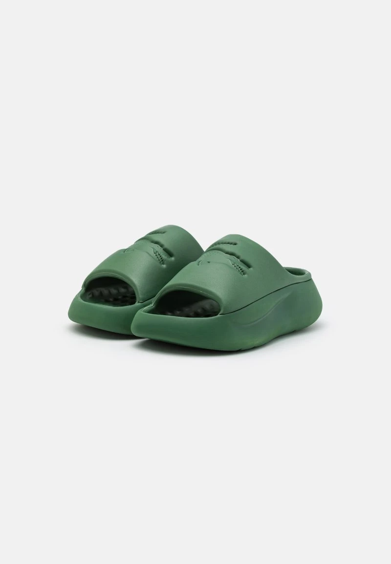 Lacoste CROCO 3.0 - Pantolette Flach - Dark Green/green 4 Lacoste CROCO 3.0 - Pantolette Flach - Dark Green/green – Bild 2