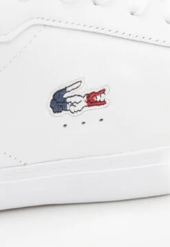 Lacoste POWERCOURT - Sneaker Low - White/navy/red 13 Lacoste POWERCOURT - Sneaker Low - White/navy/red -Lacoste b7dd55cdfec44154b15c21ebe2b00549