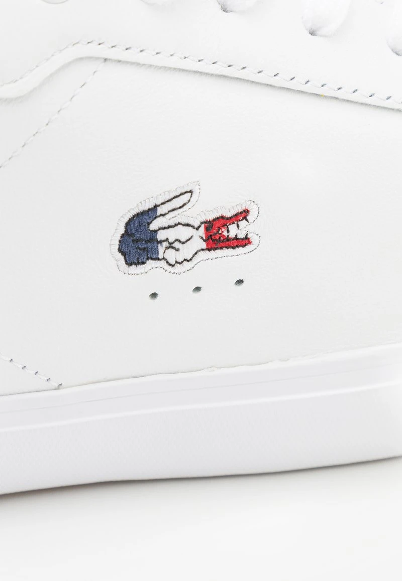 Lacoste POWERCOURT - Sneaker Low - White/navy/red 8 Lacoste POWERCOURT - Sneaker Low - White/navy/red – Bild 6