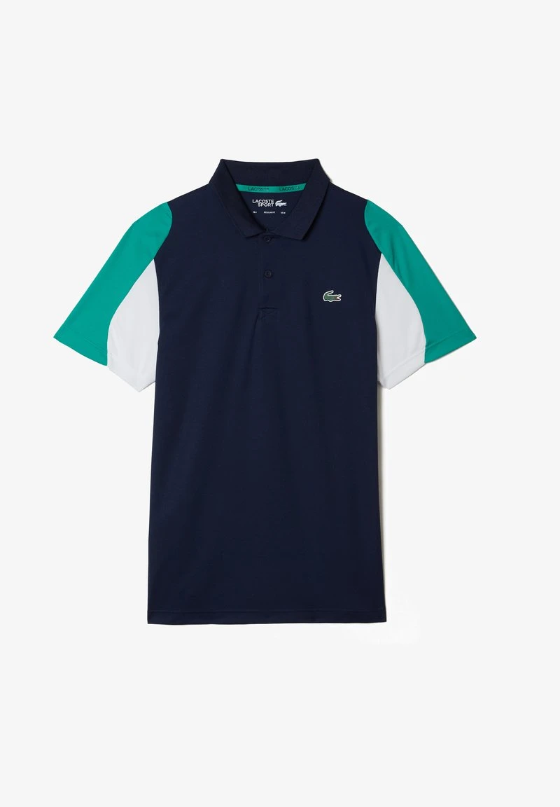 Lacoste Sport TENNIS TOUR - Poloshirt - Dark Blue/green 3 Lacoste Sport TENNIS TOUR - Poloshirt - Dark Blue/green