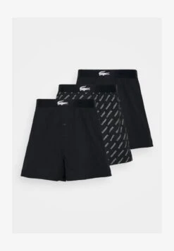 Lacoste 3 PACK - Boxershorts - Black/white 11 Lacoste 3 PACK - Boxershorts - Black/white -Lacoste bf5eb502870d45b78fa9e3202afc0482