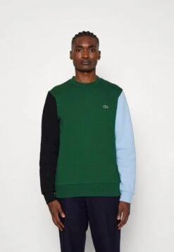 Lacoste UNISEX - Sweatshirt - Vert/noir/bleu