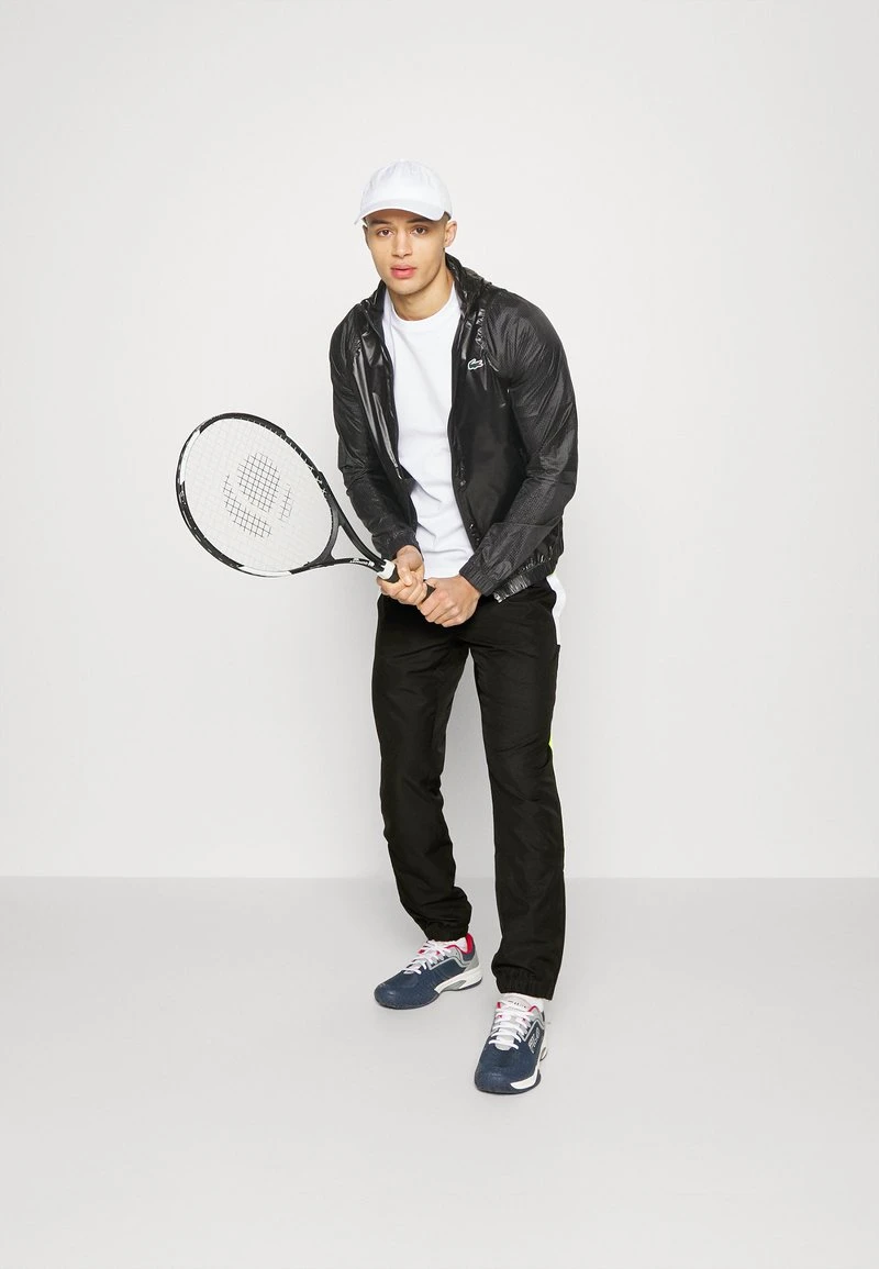Lacoste Sport TENNIS PANT BLOCK - Jogginghose - Noir/jaune/blanc 4 Lacoste Sport TENNIS PANT BLOCK - Jogginghose - Noir/jaune/blanc – Bild 2