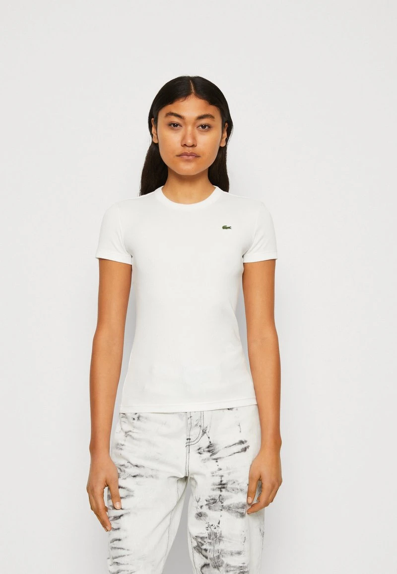 Lacoste T-Shirt Basic - Flour 3 Lacoste T-Shirt Basic - Flour