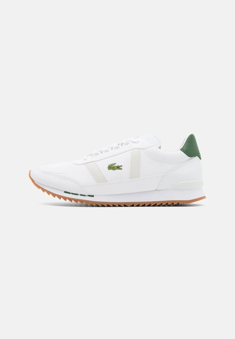 Lacoste PARTNER RETRO - Sneaker Low - White/dark Green 3 Lacoste PARTNER RETRO - Sneaker Low - White/dark Green