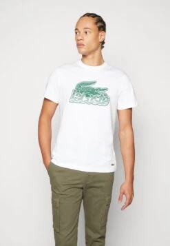 Lacoste UNISEX - T-Shirt Print - White 10 Lacoste UNISEX - T-Shirt Print - White -Lacoste d2c668721c504179a8573c6efb37a675