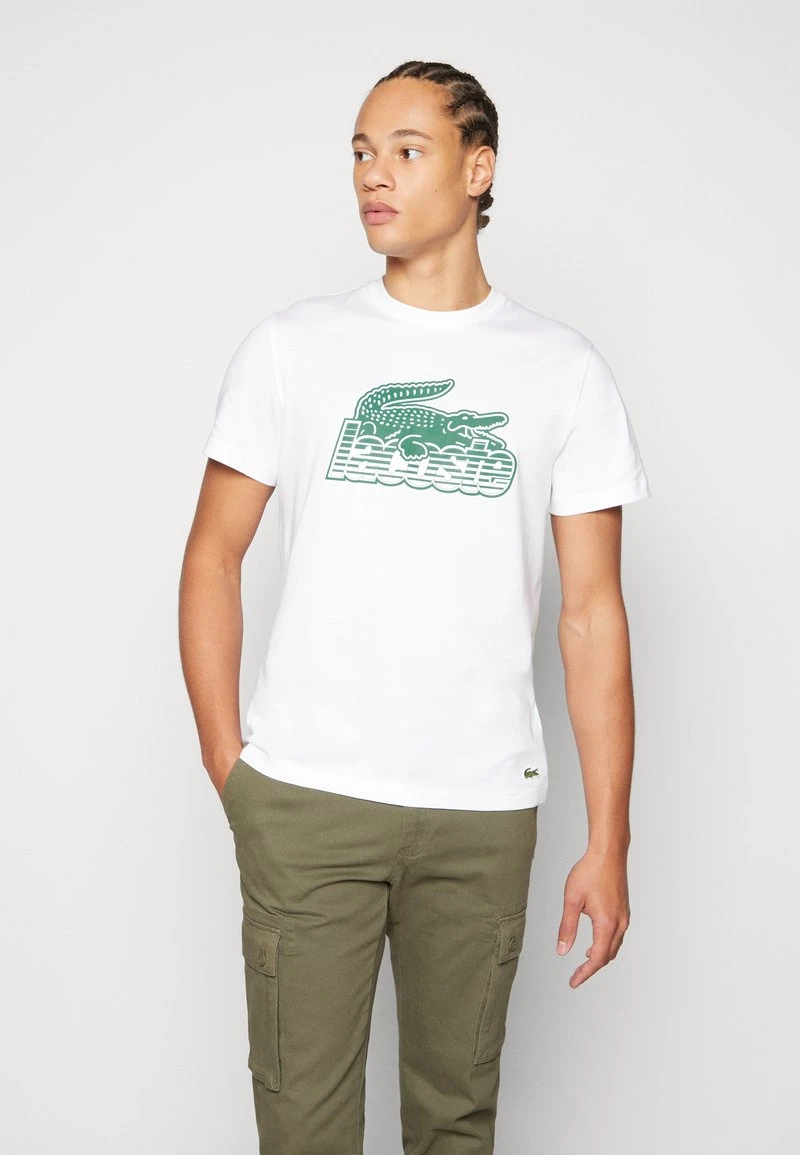 Lacoste UNISEX - T-Shirt Print - White 5 Lacoste UNISEX - T-Shirt Print - White – Bild 3