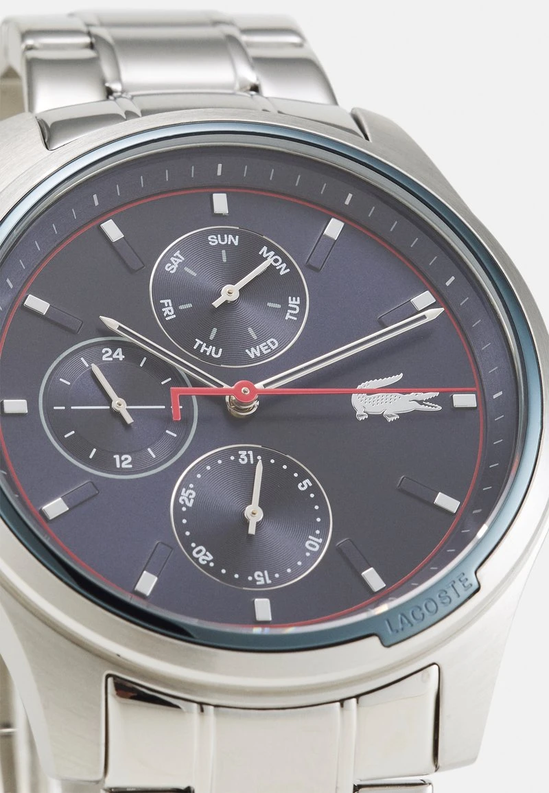 Lacoste MUSKETEER MULTI - Uhr - Silver-coloured/blue 6 Lacoste MUSKETEER MULTI - Uhr - Silver-coloured/blue – Bild 4