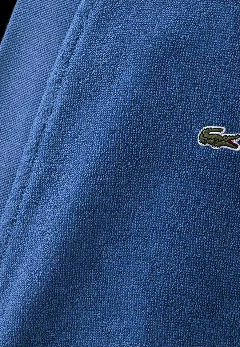 Lacoste Bademantel - Blue 6 Lacoste Bademantel - Blue – Bild 4