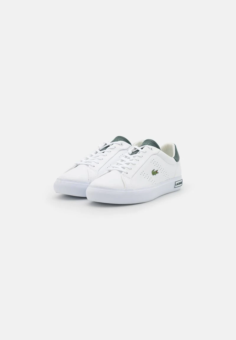 Lacoste POWERCOURT 2.0 - Sneaker Low - White/dark Green 5 Lacoste POWERCOURT 2.0 - Sneaker Low - White/dark Green – Bild 3