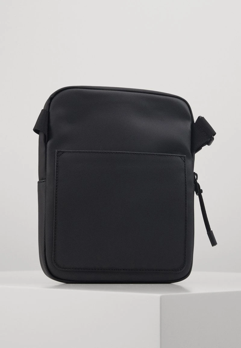 Lacoste FLAT CROSSOVER BAG - Umhängetasche - Noir 4 Lacoste FLAT CROSSOVER BAG - Umhängetasche - Noir – Bild 2