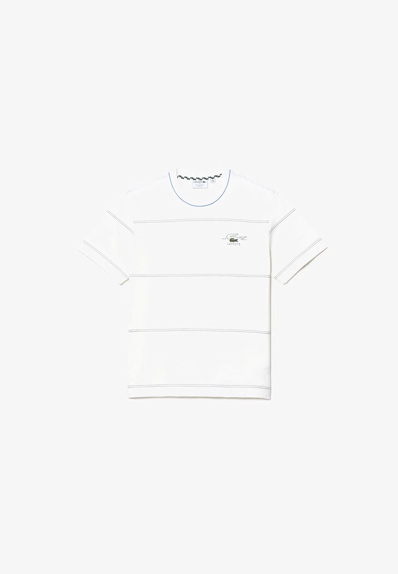 Lacoste TEE - T-Shirt Print - Blanc 3 Lacoste TEE - T-Shirt Print - Blanc