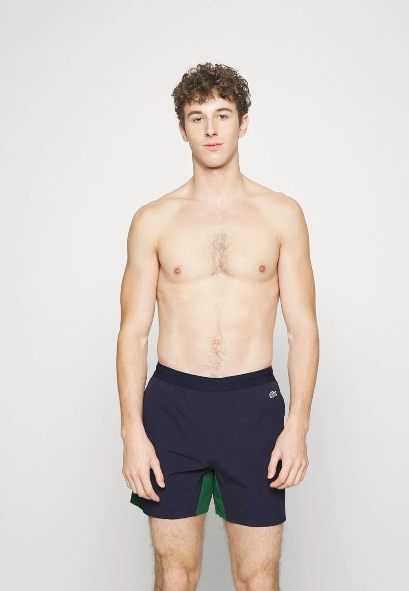 Lacoste YUN - Badeshorts - Navy Blue/green Flour 7 Lacoste YUN - Badeshorts - Navy Blue/green Flour – Bild 5