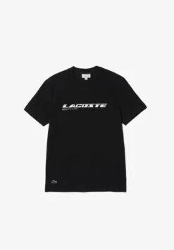 Lacoste T-Shirt Print - Noir 13 Lacoste T-Shirt Print - Noir -Lacoste d9df3e15270e48ef869483c6b480fb94