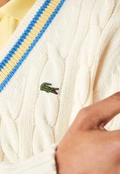 Lacoste Strickpullover - Flour/yellow-marina 11 Lacoste Strickpullover - Flour/yellow-marina -Lacoste dc23db22bfae4f3a88aa88e92a444924
