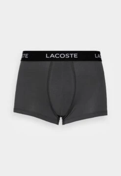Lacoste 3 PACK - Panties - Black/grey/red -Lacoste dc38eeeeaab44eb2b70763c9cfabf514