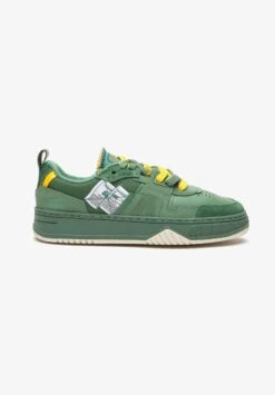 Lacoste Sport COURT - Sneaker Low - Grn Ylw
