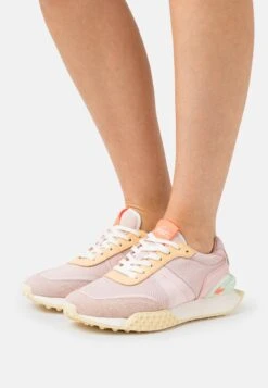 Lacoste SPIN DELUXE - Sneaker Low - Light Pink/light Yellow