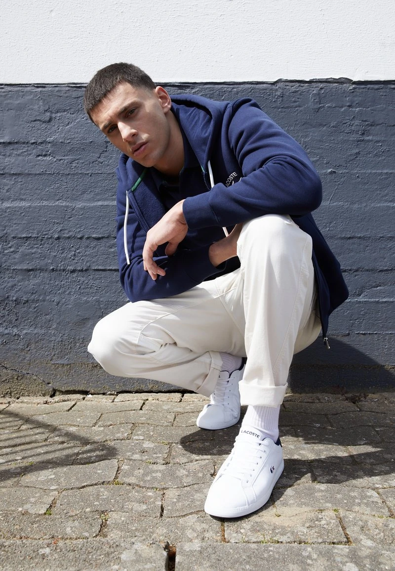 Lacoste GRADUATE - Sneaker Low - White/navy/red 6 Lacoste GRADUATE - Sneaker Low - White/navy/red – Bild 4