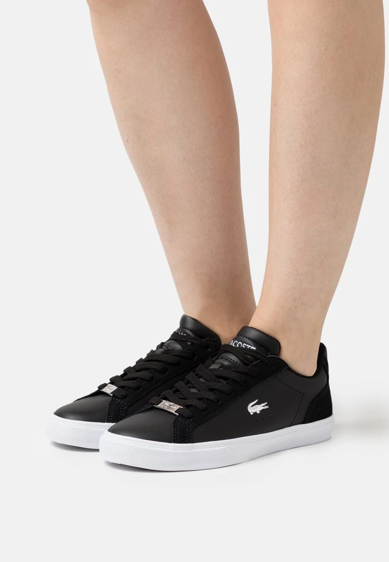 Lacoste LEROND PRO - Sneaker Low - Black/silver 3 Lacoste LEROND PRO - Sneaker Low - Black/silver