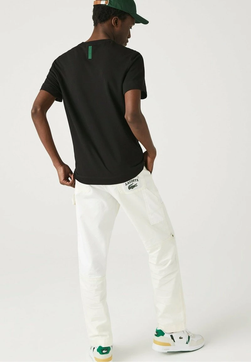 Lacoste T-Shirt Basic - Noir 4 Lacoste T-Shirt Basic - Noir – Bild 2
