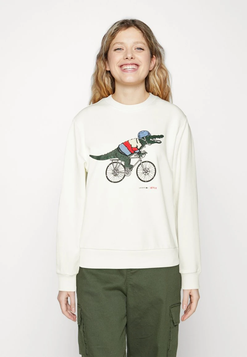 LACOSTE X NETFLIX - Sweatshirt - Flour 3 LACOSTE X NETFLIX - Sweatshirt - Flour