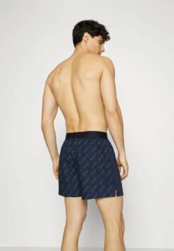 Lacoste 3 PACK - Boxershorts - Marine/vert -Lacoste e46cbc9c49944e518ad495fcedeb7534