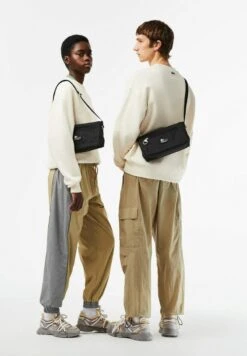 Lacoste UNISEX - Umhängetasche - Noir Patch