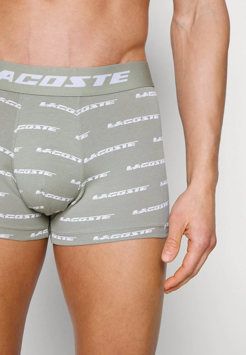 Lacoste 3PACK - Panties - Lychen Khaki/silver Chine 8 Lacoste 3PACK - Panties - Lychen Khaki/silver Chine – Bild 6