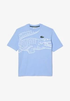 Lacoste T-Shirt Print - Turquoise 13 Lacoste T-Shirt Print - Turquoise -Lacoste e8377f573f854f9f91c74f9281bbba9b