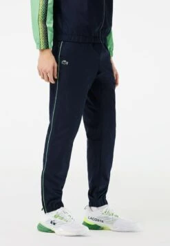 Lacoste Sport HODDED - Trainingsanzug - Bleu/marine/vert/bleu Marine -Lacoste e9b54f8f33bc418fa467d0129cd58b72