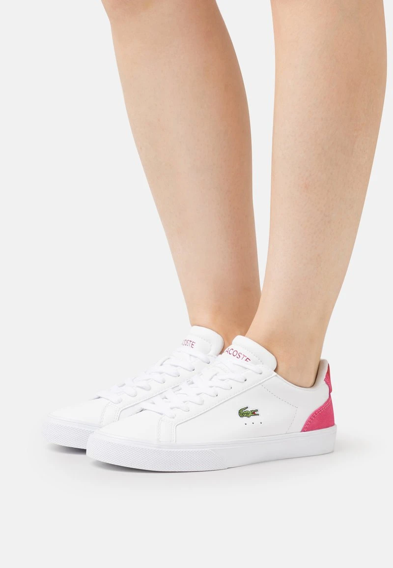Lacoste LEROND PRO - Sneaker Low - White/pink 3 Lacoste LEROND PRO - Sneaker Low - White/pink